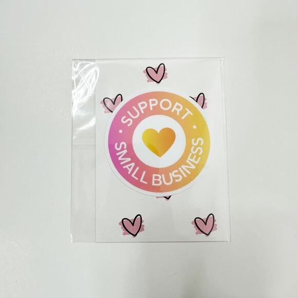 2/$24 NEW Support Small Business Sticker, Small Business Owner Gift - Picture 6 of 7